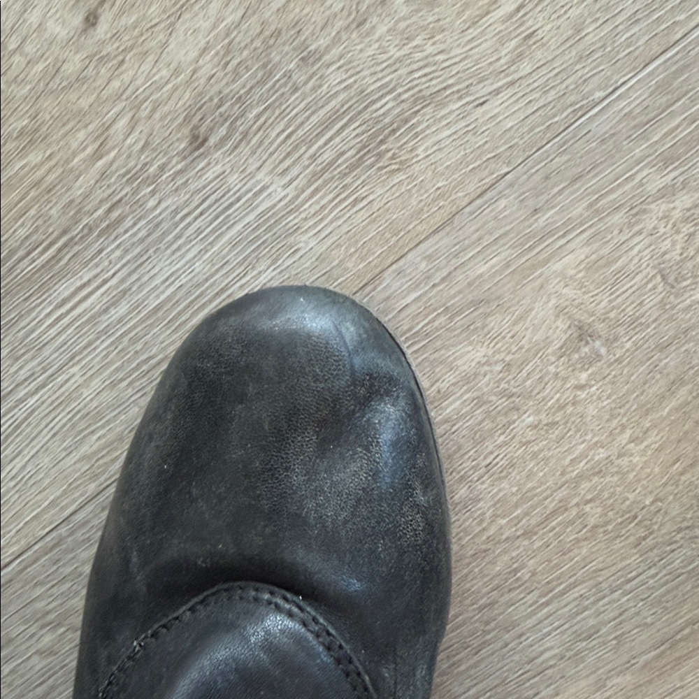Chloe Black Leather Buckle Boots - Picture 11 of 11